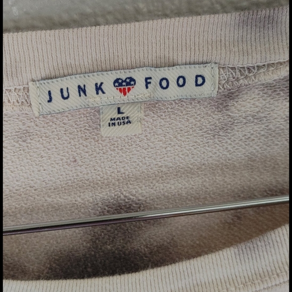 Junk Food Tie dye sweatshirt used sz large - Picture 4 of 5